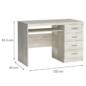 Obrazek Biurko Indianapolis I16 kraft biały