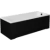 Obrazek Obudowa wanny prostej Uni 170/70 L/P czarna