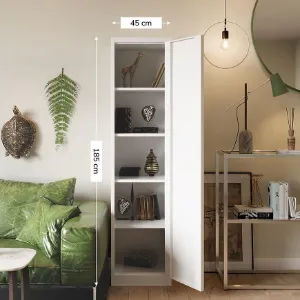 Obrazek Szafa biurowa Alex metalowa szary