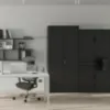 Obrazek Szafa biurowa Damian metalowa antracyt