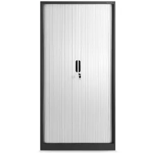 Obrazek Szafa biurowa Damian metalowa antracyt/biały