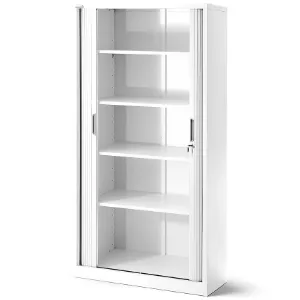 Obrazek Szafa biurowa Damian metalowa biały