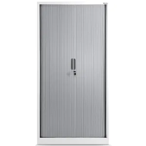 Obrazek Szafa biurowa Damian metalowa biały/szary