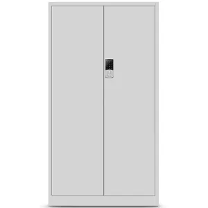 Obrazek Szafa biurowa Daniel+zamkiem elek. metalowa szary