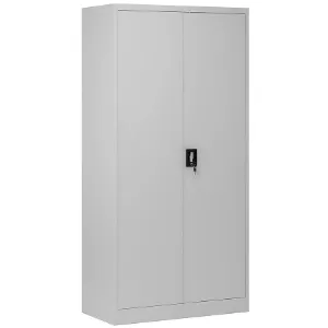 Obrazek Szafa biurowa Dawid metalowa szary