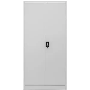 Obrazek Szafa biurowa Dawid metalowa szary