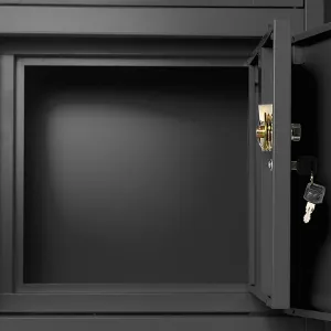 Obrazek Szafa biurowa Filip II metalowa antracyt