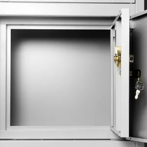 Obrazek Szafa biurowa Filip II metalowa szary