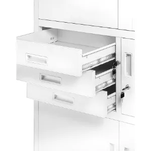 Obrazek Szafa biurowa Filip metalowa biały