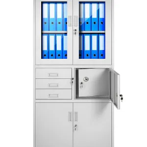 Obrazek Szafa biurowa Filip metalowa szary