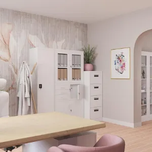 Obrazek Szafa biurowa Filip metalowa szary