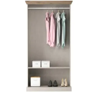 Obrazek Szafa Royal 97 cm sosna nordycka/dąb dziki