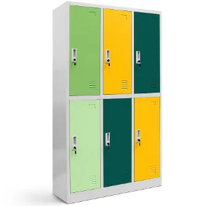 Obrazek Szafa Igorek metalowa szary/multikolor