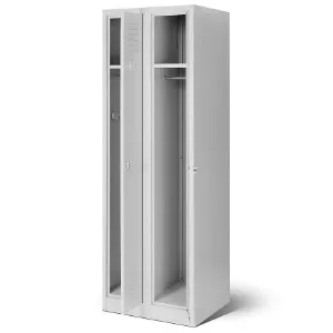 Obrazek Szafa Kacper 2 metalowa szary