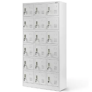 Obrazek Szafa Karol metalowa szary