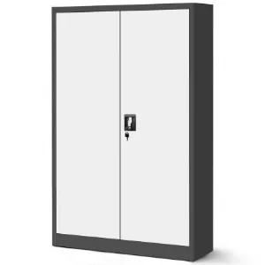 Obrazek Szafa Kevin metalowa antracyt/biały