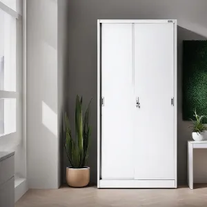 Obrazek Szafa Kuba metalowa biały