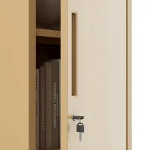 Obrazek Szafa Metalowa Biurowa Alex beżowy