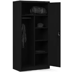 Obrazek Szafa Metalowa Biurowa Dawid czarny