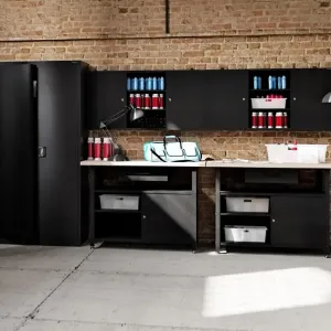 Obrazek Szafa Metalowa Biurowa Dawid czarny