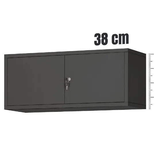 Obrazek Szafka wisząca Ewa metalowa antracyt