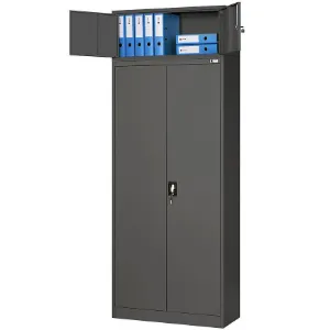 Obrazek Szafka wisząca Ewa metalowa antracyt