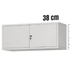 Obrazek Szafka wisząca Ewa metalowa szary