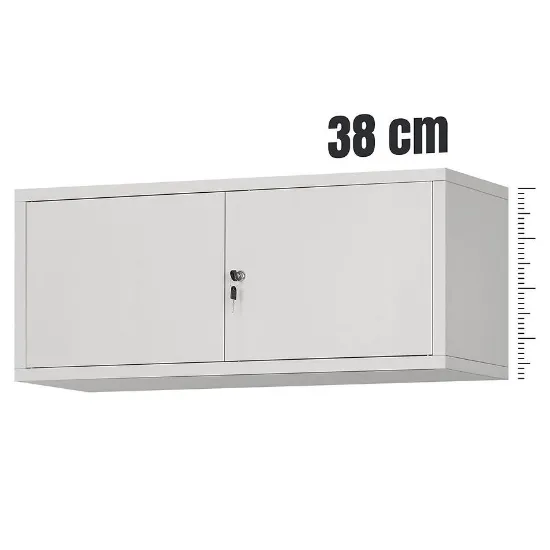 Obrazek Szafka wisząca Ewa metalowa szary