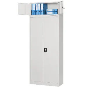 Obrazek Szafka wisząca Ewa metalowa szary