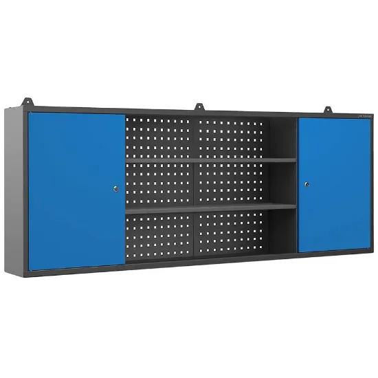 Obrazek Szafka wisząca Leo antrcyt/niebieski