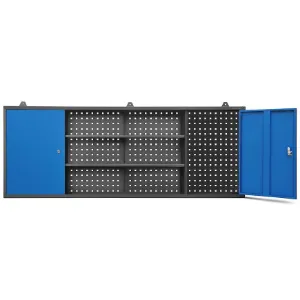 Obrazek Szafka wisząca Leo antrcyt/niebieski