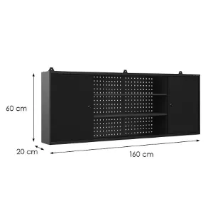 Obrazek Szafka wisząca Leo czarny