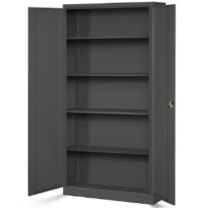 Obrazek Szafa Jan H metalowa antracyt