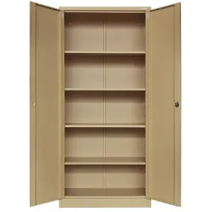 Obrazek Szafa Jan H metalowa beżowy