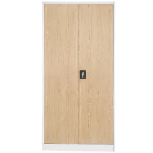 Obrazek Szafa Jan H metalowa biały/sonoma