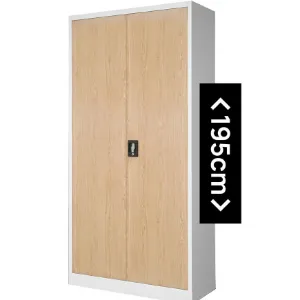 Obrazek Szafa Jan H metalowa biały/sonoma