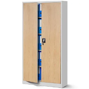 Obrazek Szafa Jan H metalowa biały/sonoma