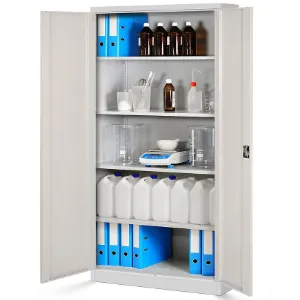 Obrazek Szafa Jan H metalowa biały/sonoma