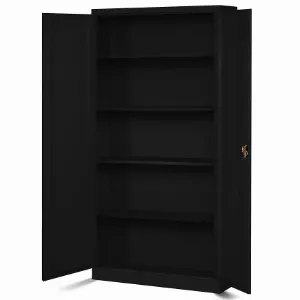 Obrazek Szafa Jan H metalowa czarny