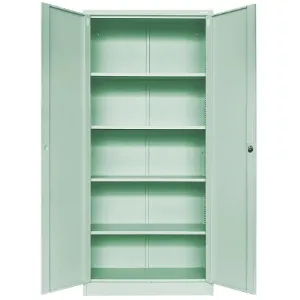 Obrazek Szafa Jan H metalowa pastelowy zielony