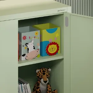 Obrazek Szafa Jan H metalowa pastelowy zielony