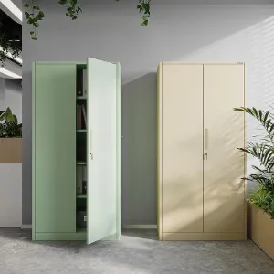 Obrazek Szafa Jan H metalowa pastelowy zielony