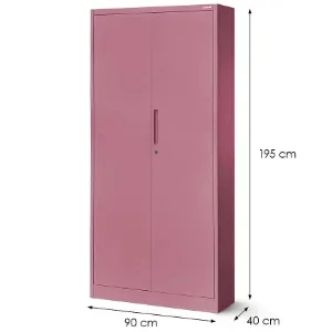 Obrazek Szafa Jan H metalowa pudrowy róż