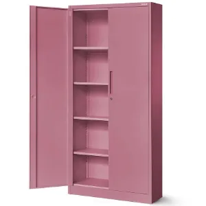 Obrazek Szafa Jan H metalowa pudrowy róż