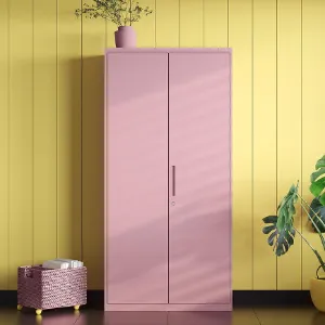 Obrazek Szafa Jan H metalowa pudrowy róż