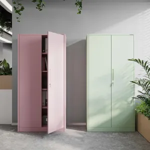 Obrazek Szafa Jan H metalowa pudrowy róż