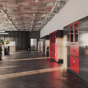 Obrazek Szafa Jan metalowa antracyt