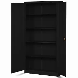 Obrazek Szafa Jan metalowa czarny