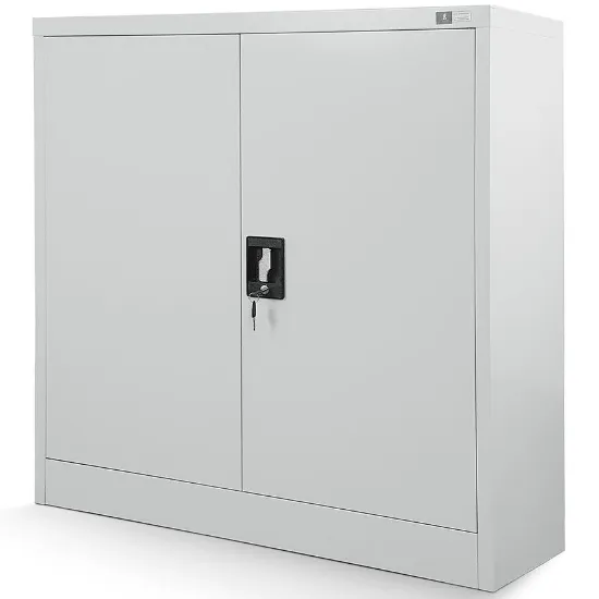 Obrazek Szafka biurowa Beata metalowa szary