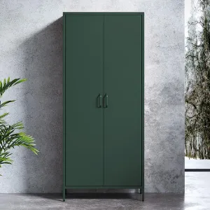 Obrazek Szafa metalowa Flavio Modern bottle green